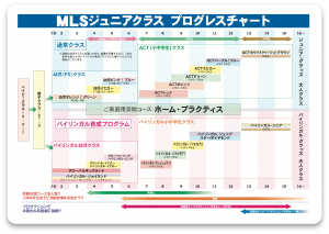 通常クラスからバイリンガルクラスへの進級のご案内