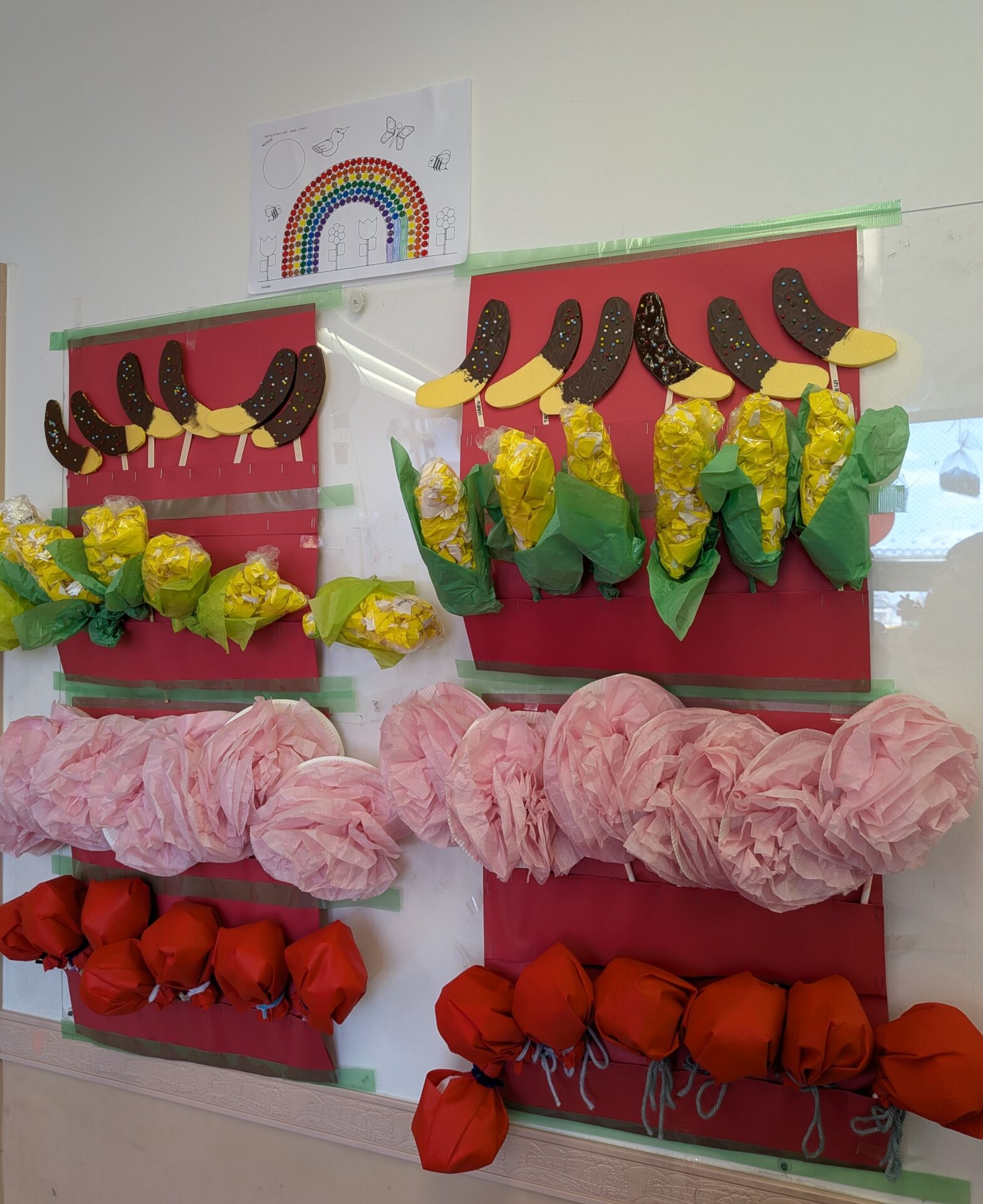 ACT Red students practicing food dialogue with props at Kichijoji Studio